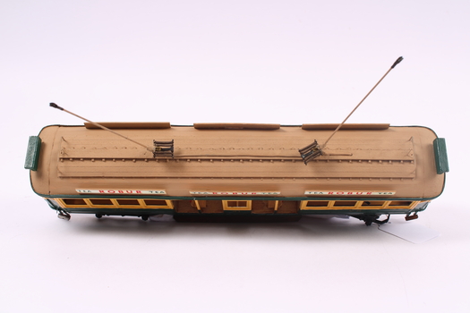 Handcrafted Victorian Railways Tram Model 