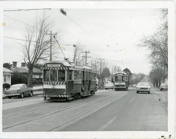 Photograph - Ballarat Tram 40, Ballarat Tram 40: In Drummond Street at the Urqhuart Street Loop