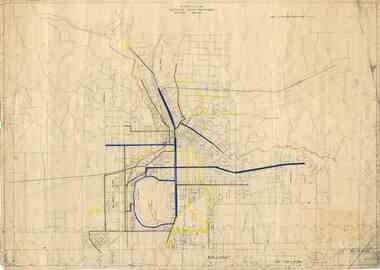 Drawing - BA-D1-2222, State Electricity Commission of Victoria - Electricity Supply Department, Ballarat, 27/08/1953