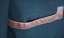 Hip pocket reinforcing detail for SEC Tramway Uniform Jacket.