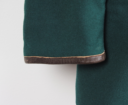 Sleeve cuff reinforcement detail for SEC Tramway Uniform Jacket.