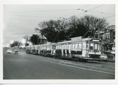 Photograph - Ballarat Tram 39, Ballarat Tram 39 and others at Sturt Street holding depot