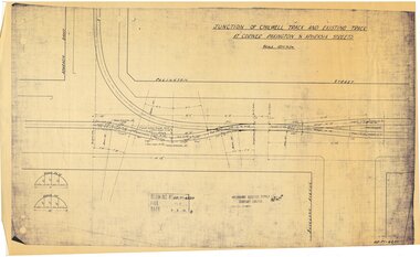 Drawing - GE-T1-6220, State Electricity Commission of Victoria - Electricity Supply Department, Junction of Chilwell Track and Existing Track at Corner Pakington & Aphrasia Streets, 09/08/2026