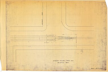 Drawing - GE-T1-6220/1, State Electricity Commission of Victoria - Electricity Supply Department, Junction of Chilwell Track and Existing Track, 2026