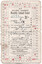 Antique Ballarat Tramways monthly school ticket, serial number 3931, valued at 3 shillings, issued to a person named "Paull" attending "Pleasant Street" and traveling between "Showgrounds" and "Green St?," valid for school days from 8 am to 6 pm, with red marks indicating usage.