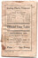 Cover of a vintage Geelong Electric Tramways Official Time Table booklet from December 1927, listing tram routes and price.