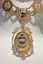 Photograph of the drop medallion detail of a gold ceremonial mayoral chain of the City of Sandringham