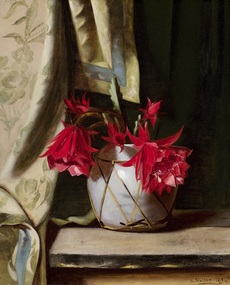 Painting - Lucy Walker, Cactus and Jar, 1884