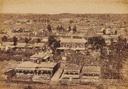 Scene Taken From St. Paul's Tower, Looking Eastward. Bendigo