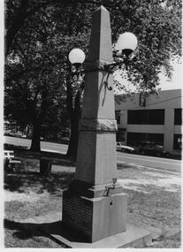 Photograph - Boer War memorial, Simon Fox, 1/12/1994