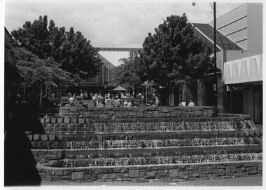 Photograph - Box Hill Mall Fountain, 1994