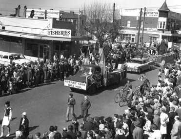 Photograph - Street Parade, c1950's