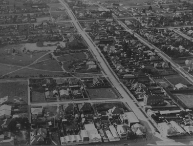 Photograph - Aerial Streetscape
