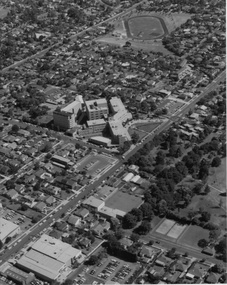 Photograph - Aerial view Box Hill Hospital