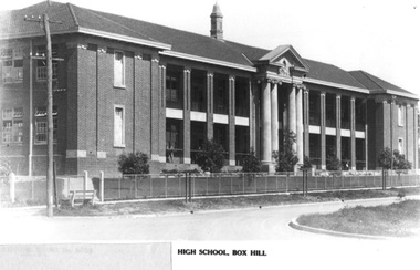 Photograph - Box Hill High School