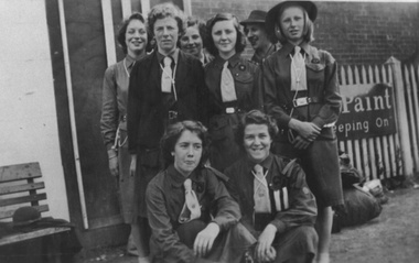 Photograph - Box Hill Guide group, 1946