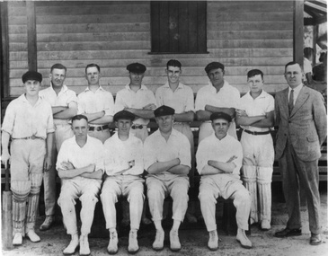 Photograph - Box Hll Cricket Club, 1923