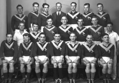 Photograph - Box Hill Football Club team, c. 1947
