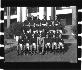 Photograph - Box Hill High School Senior Football Team, 1954