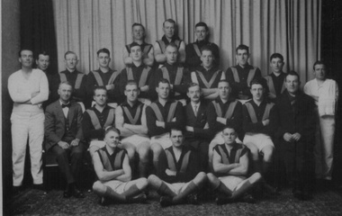 Photograph - Box Hill City Football Club team, Alfred Brown, 1929