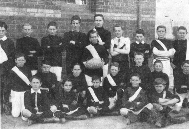 Photograph - Box Hill State School football team, 1914