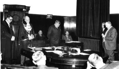 Photograph - Council Meeting 1960s, 1960s