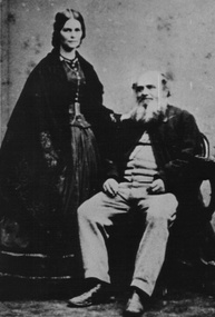 Photograph - Portrait of Fanny Bethia (nee Wrighte) and husband, Charles Wedge, Howard Joyce