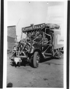 Photograph - Lloyds meat truck, W.J. Atkinson, c1930s