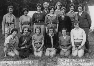 Photograph - Girl Guides, 3/04/1961