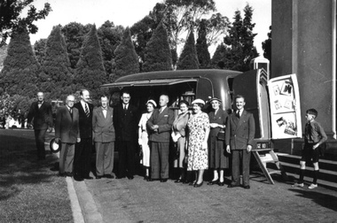 Photograph - Library Opening, 16/10/1953