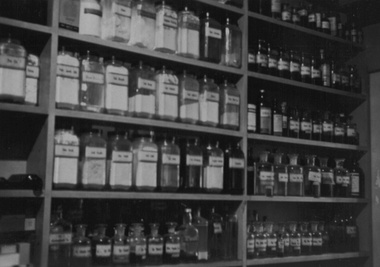 Photograph - Shops - pharmacies, 1950