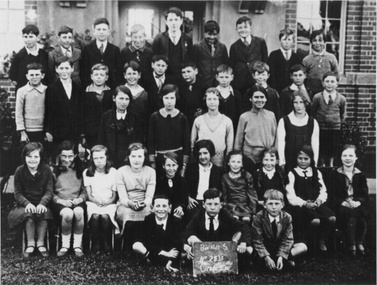Photograph - Box Hill State School No. 2838 Grade VI A, Howard Joyce, 1931