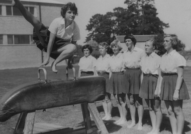 Photograph - Gymnastics, 1958