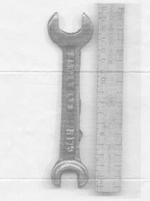Photograph - Daniel Harvey spanner, 1999