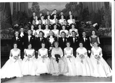 Photograph - Mayoral balls, 1958