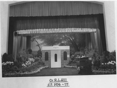 Photograph - Stage Display at Mayoral Ball 1974-75, 1974-75