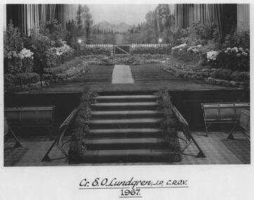 Photograph - Stage Display at Mayoral Ball, 1967