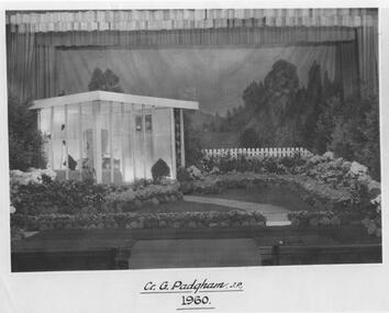 Photograph - Stage display at Mayoral Ball, 1960