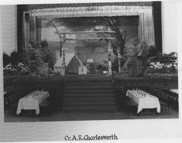 Photograph - Stage display at the Mayoral Ball 1975-76
