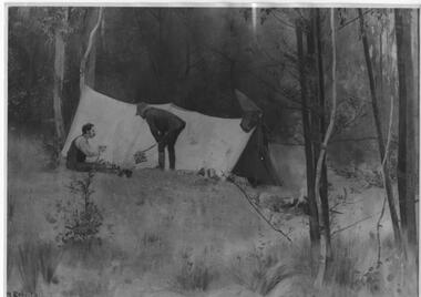 Photograph - The Artists Camp