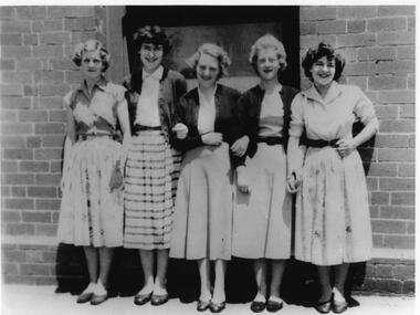 Photograph - Daniel Harvey staff, c.1956