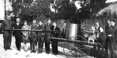 Photograph - Harvey's Implement Works, Green, Irvine