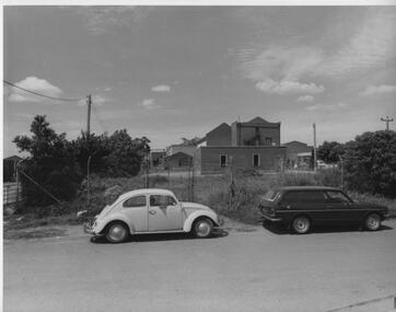 Photograph - Box Hill Railway enclosure from Carrington Road, 1/10/1975