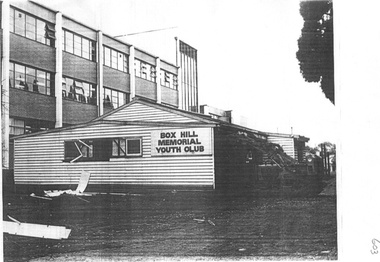 Photograph - Box Hill Memorial Youth Club