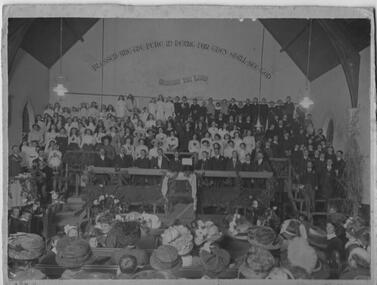 Photograph - Box Hill Methodist Sunday School Anniversary, F G Bull, 3/10/1912