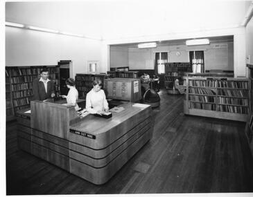 Photograph - Box Hill Library - Adult library, c.1953