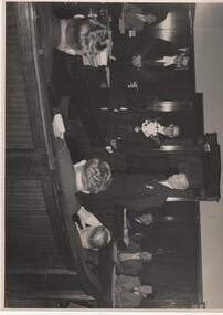 Photograph - Mayor J.K. Proudfoot, Stuart Tompkins, 1956