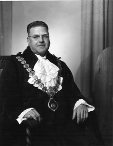Photograph - Mayor Box Hill H D Campbell, Stuart Tompkins Studios