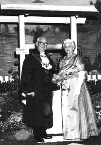Photograph - Mayoral Ball Box Hill William and Ivy Hosie, 1961