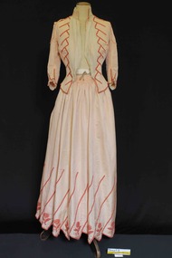 Clothing - Dress, Afternoon dress, c.1890